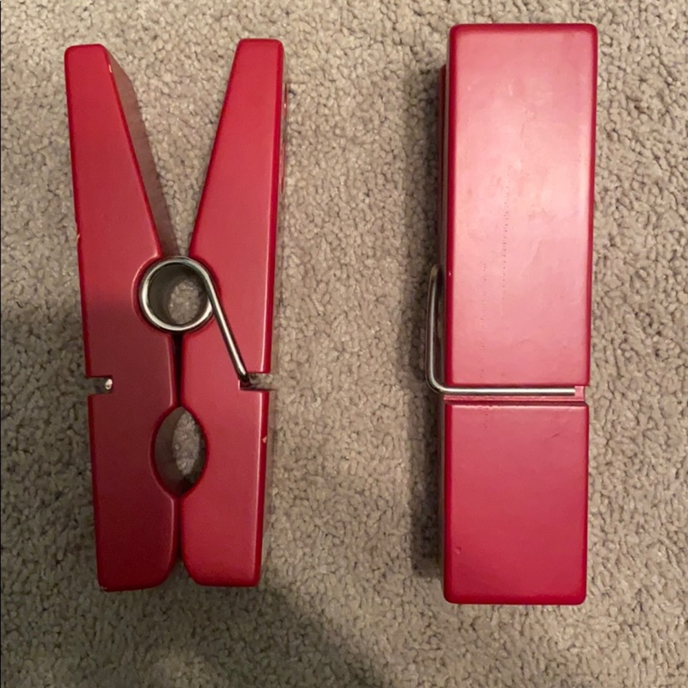 Large Clothes pin Set of two Pottery Barn